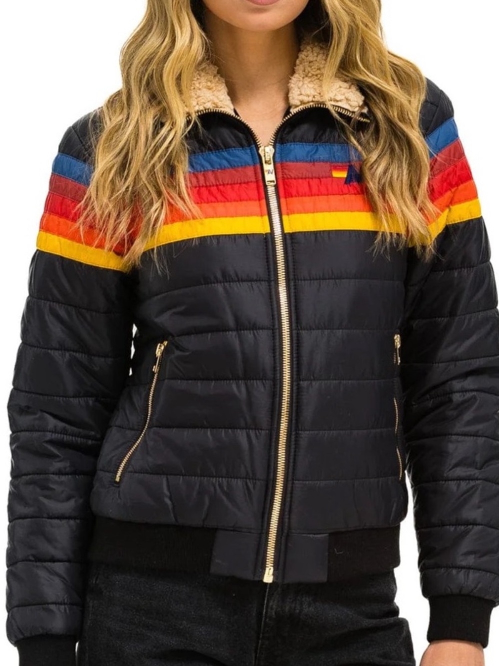 ⭐️5 Stripe Aviator Nation Jacket ⭐️